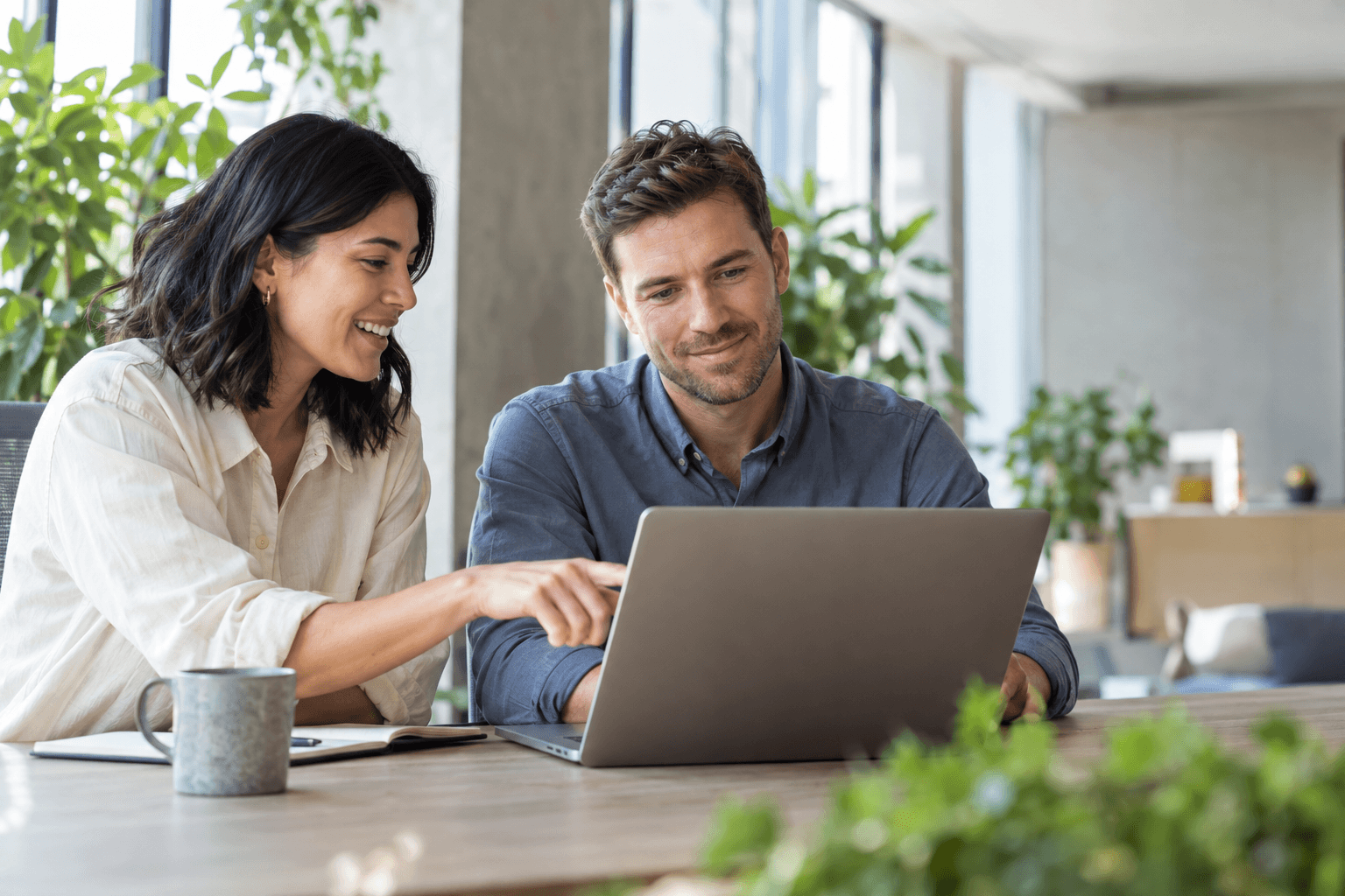 Customer care teammates working together